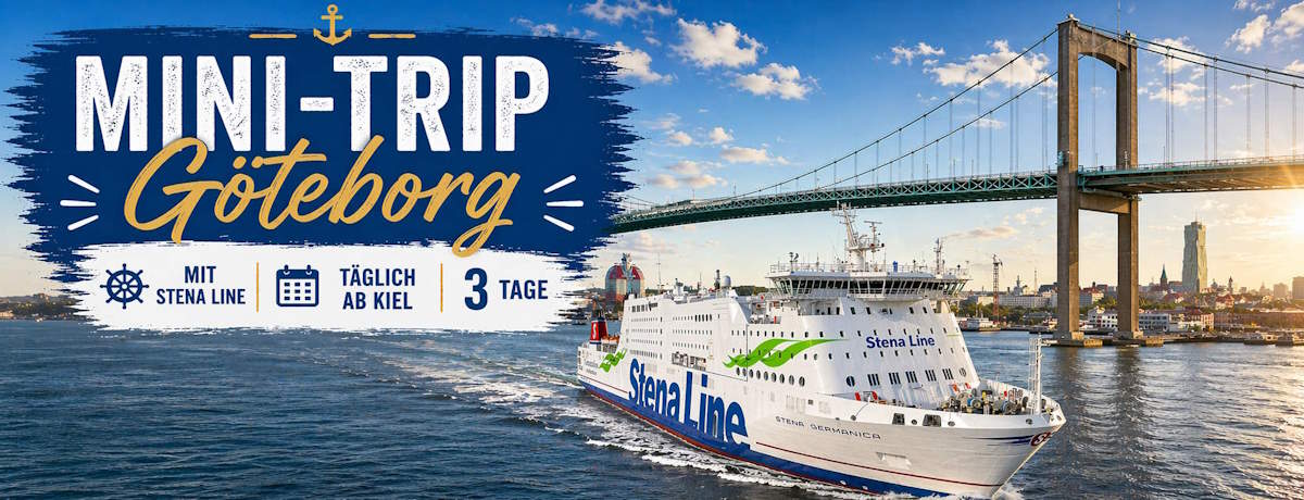 Minitrip nach Göteborg mit Stena Line