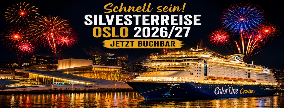 Silvesterreise Color Line 2026 