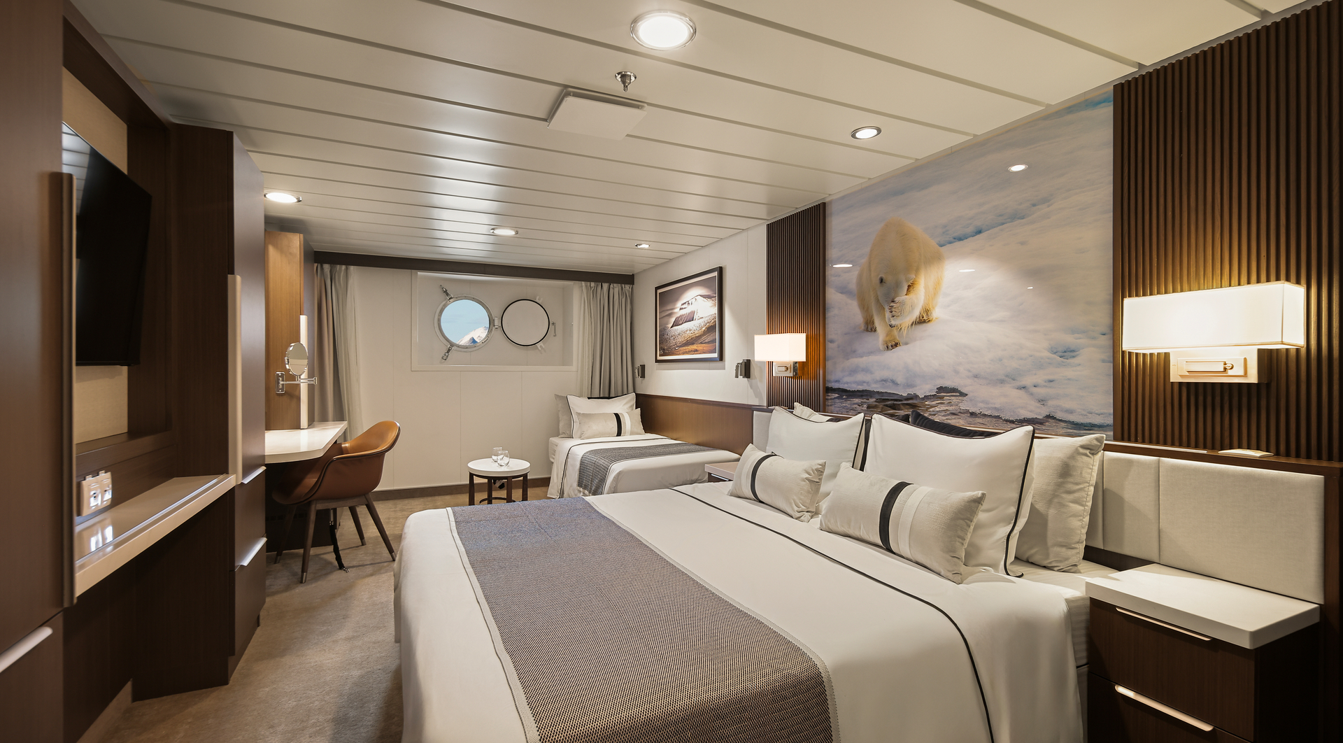 Expeditionen: Aurora Stateroom Twin Share Douglas Mawson