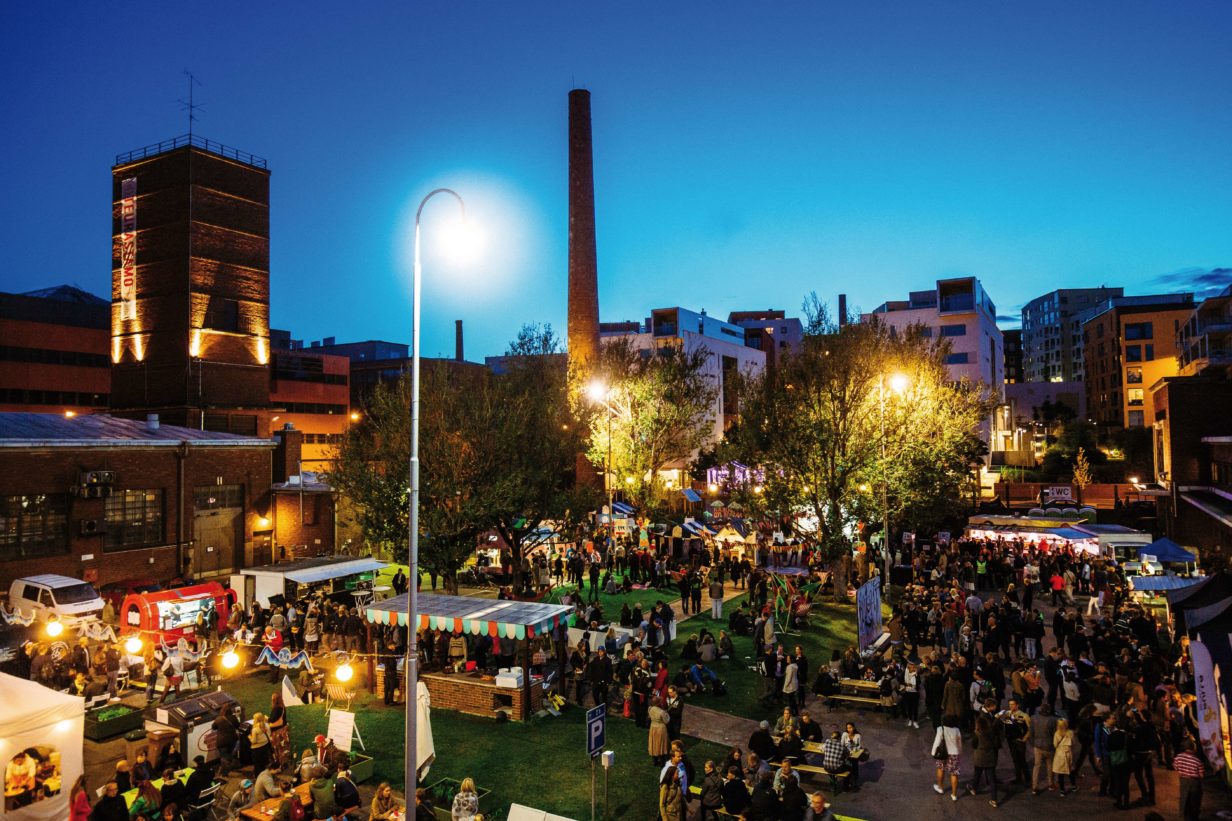Sommer: Finnland Helsinki Teurastamo
