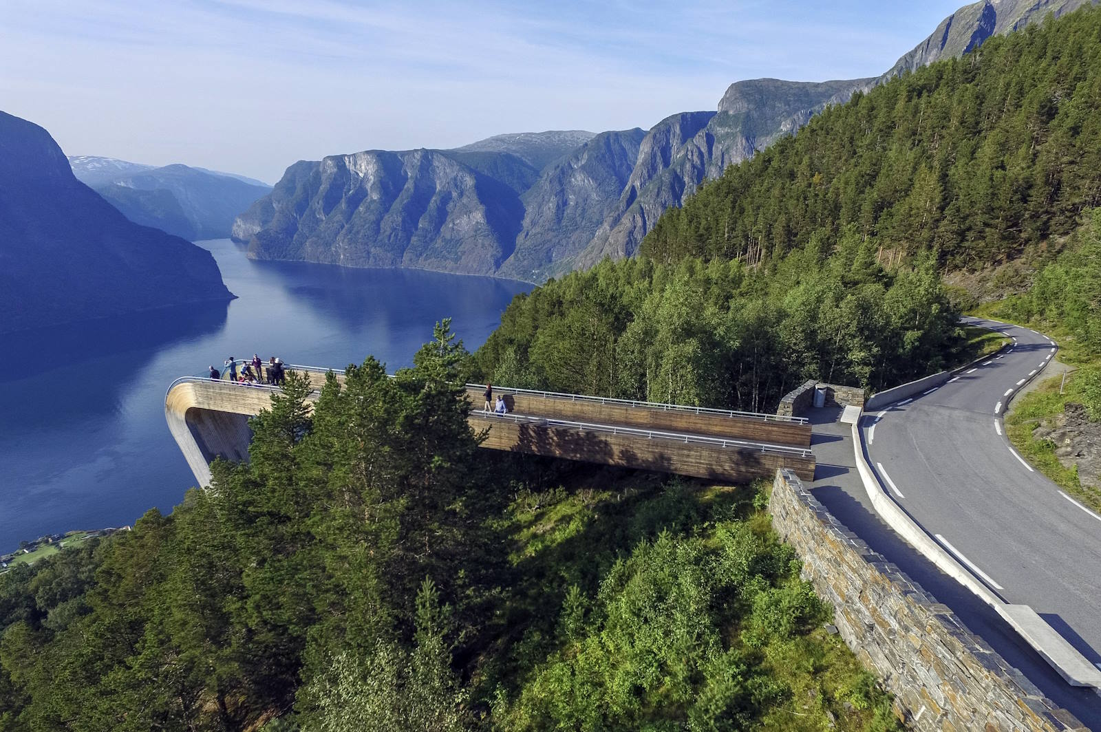 Sommer: Fjord
