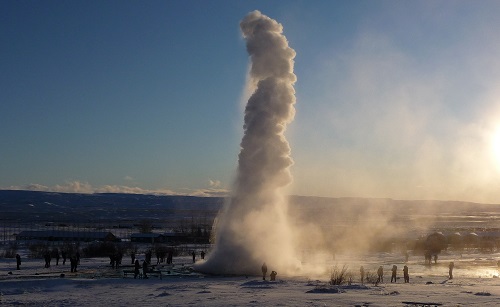 Rundreisen: Geysir Strokkur