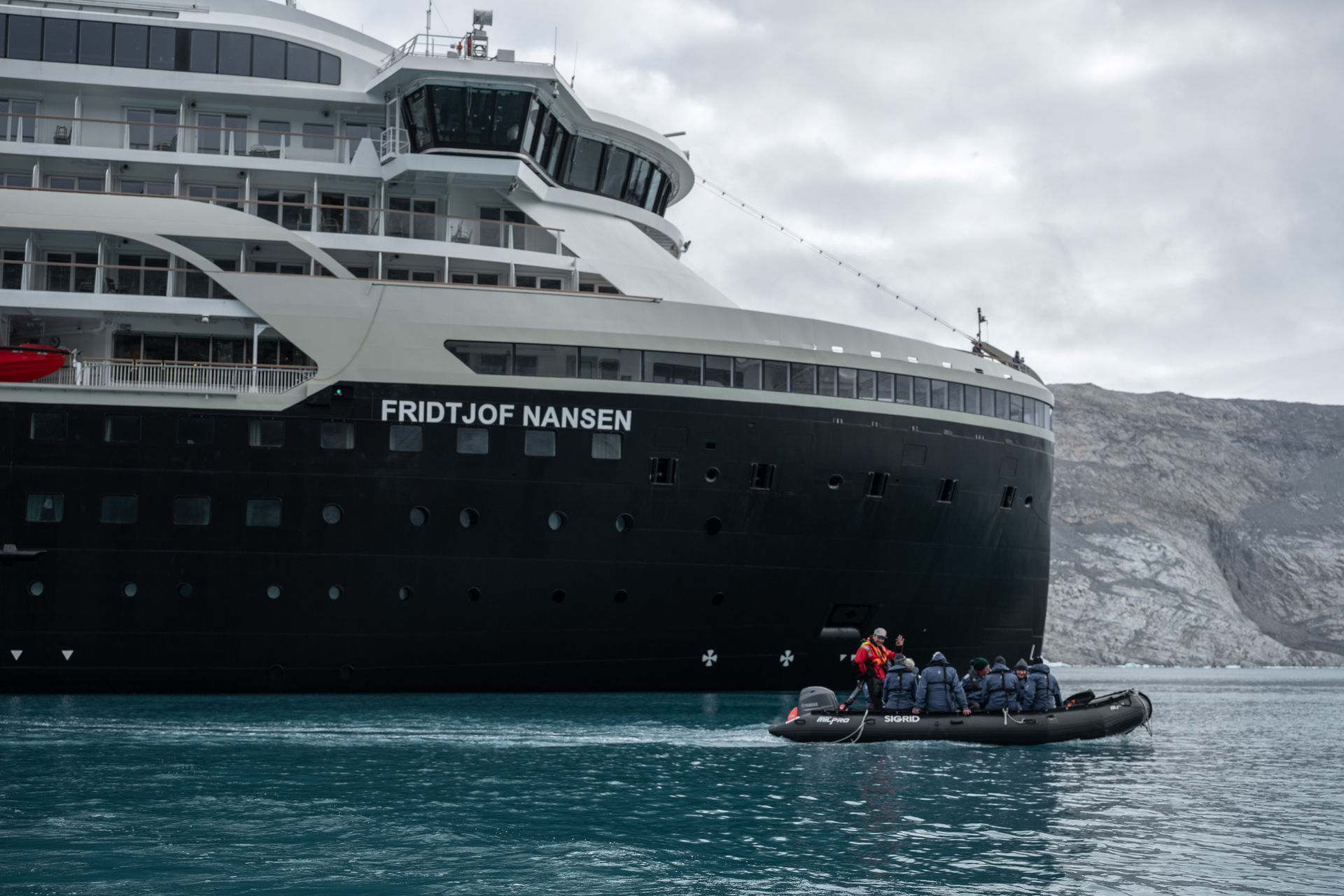 Expeditionen: Greenland Perlerfiup Kangerlua MS Fridtjof Nansen HX  Photo Kim Rormark ()