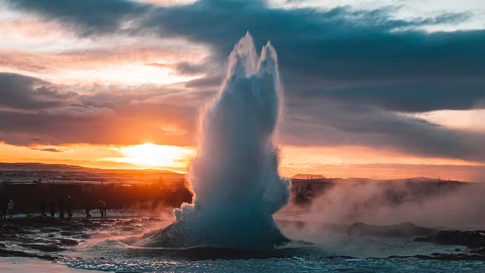 Städtereisen: Gullfoss Geysir b