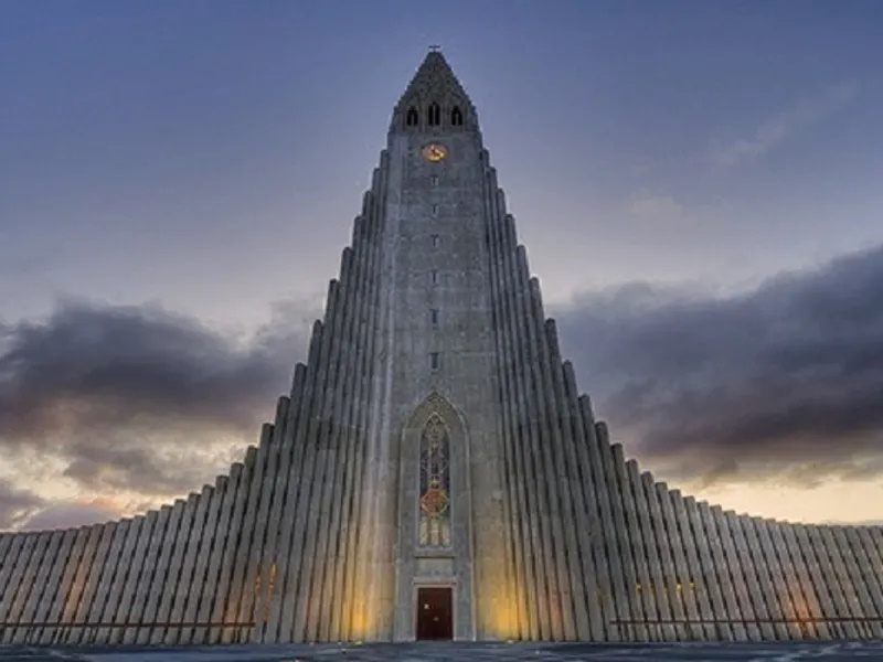Winter: Hallgrimskirkja