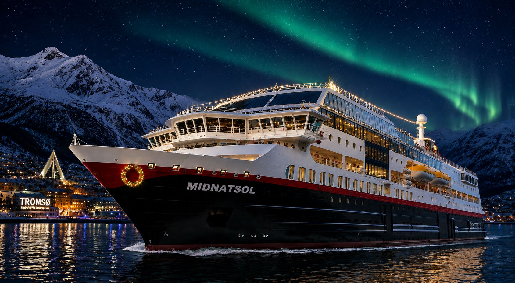 Hurtigruten: Hurtigruten Midnatsol Tromsoe