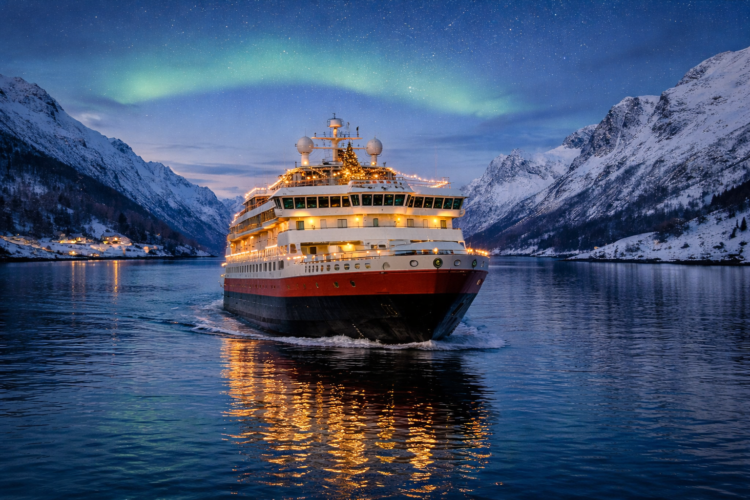Weihnachten & Silvester: Hurtigruten Weihnachten