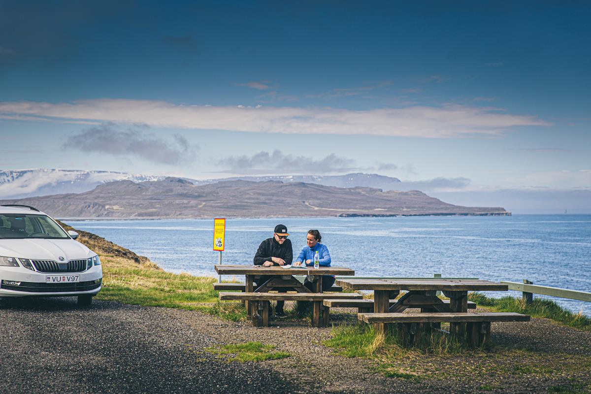 Rundreisen: Island Arctic Coast Way Rastplatz