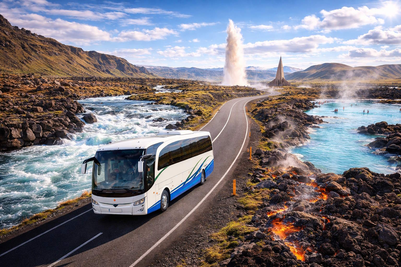 Rundreisen: Island Busrundreise 