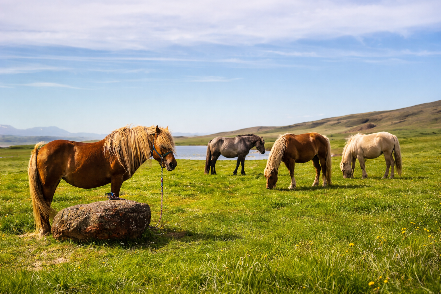 Rundreisen: Island Pferdezucht