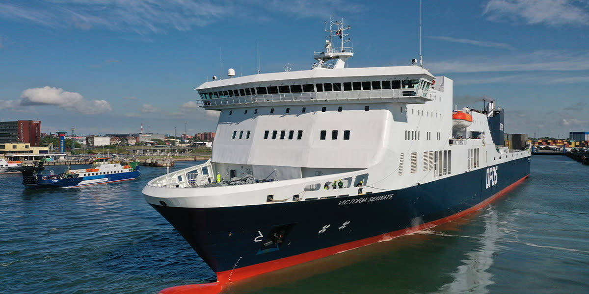 Sommer: Kiel DFDS Victoria