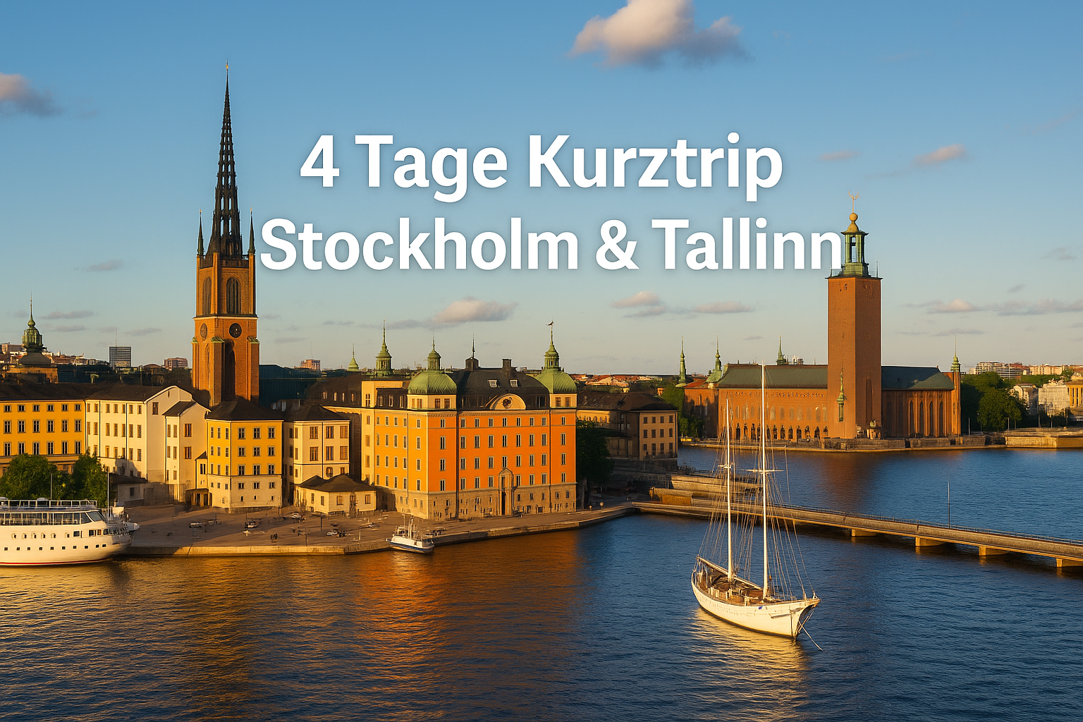 Kreuzfahrten: Kurztrip Stockholm Tallinn