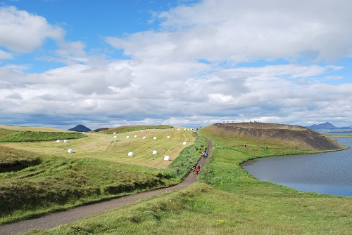 Rundreisen: Myvatn pseudocrater