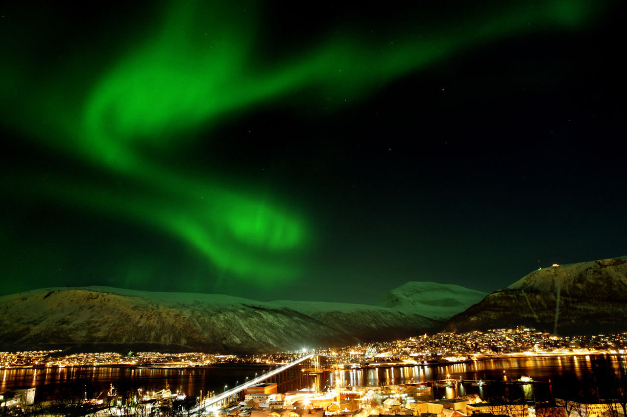 Winter: nordlichter yngve olsen saebbe  nordnorge com