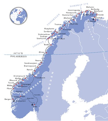 Havila: havila route troll tours