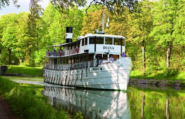 Göta Kanal: ms diana rederi ab goeta kanal