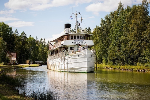 Göta Kanal: ms wilhelm tham rederi ab goeta kanal