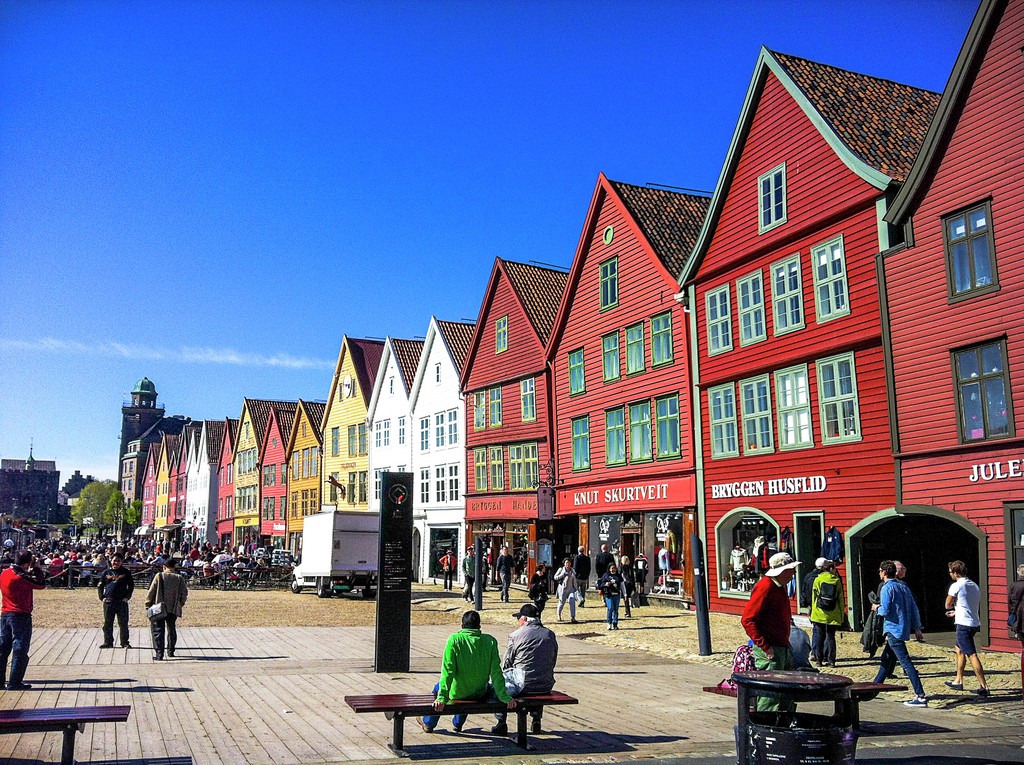 Sommer: bergen trude remme  fjordnorway com