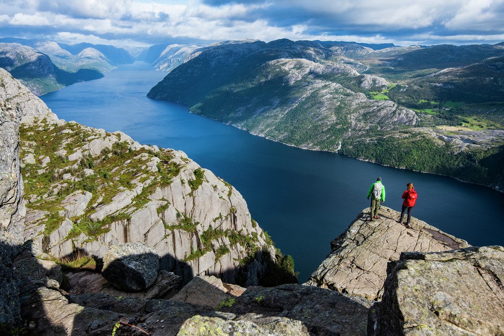 Sommer: preikestolen mattias fredriksson fjord norway