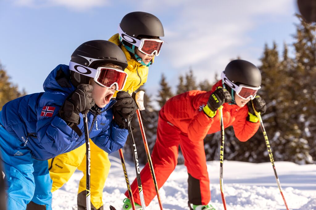 Winter: kids skiing fredrik myhre visitnorway com