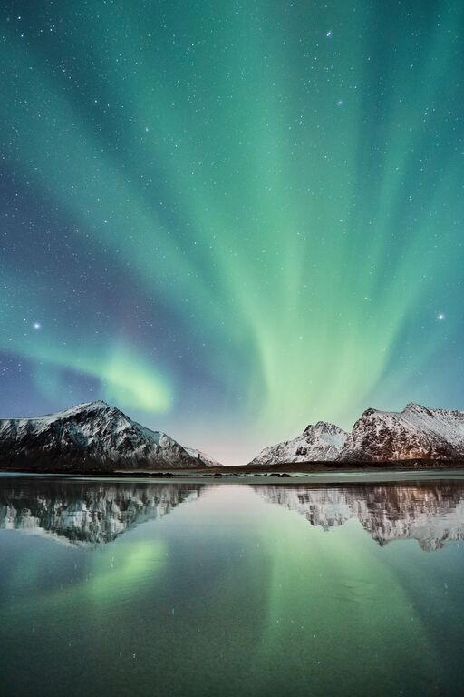 Nordlichter: northern lights lofoten johny goerend visitnorway com
