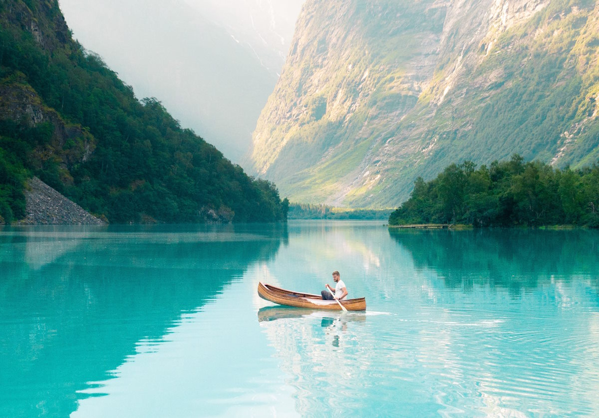 Rundreisen: Norwegen Lovatnet See