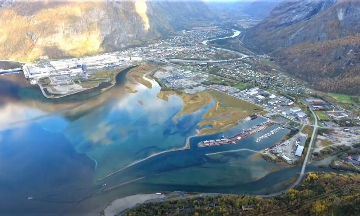 Rundreisen: Norwegen Sunndalsora Blick von oben