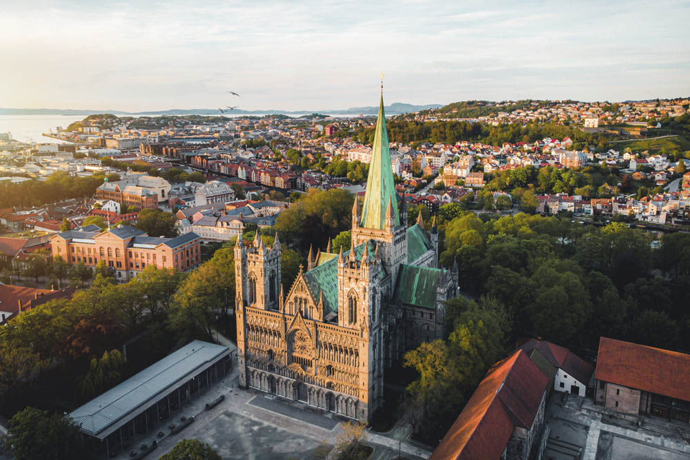 Rundreisen: NorwegenTrondheimDom Nidarosdomen