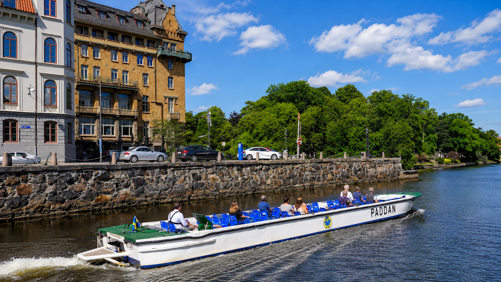 St&auml;dtereisen: Paddanboot