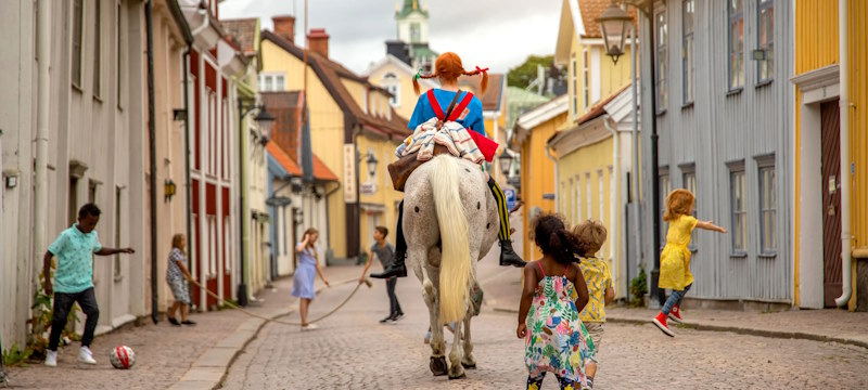 Sommer: Schweden Vimmerby Astrid Lindgren Foto