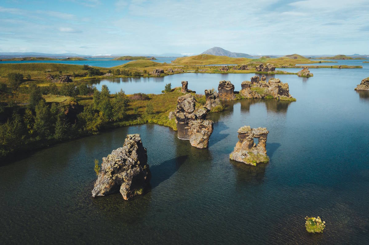 Rundreisen: See Myvatn   Island