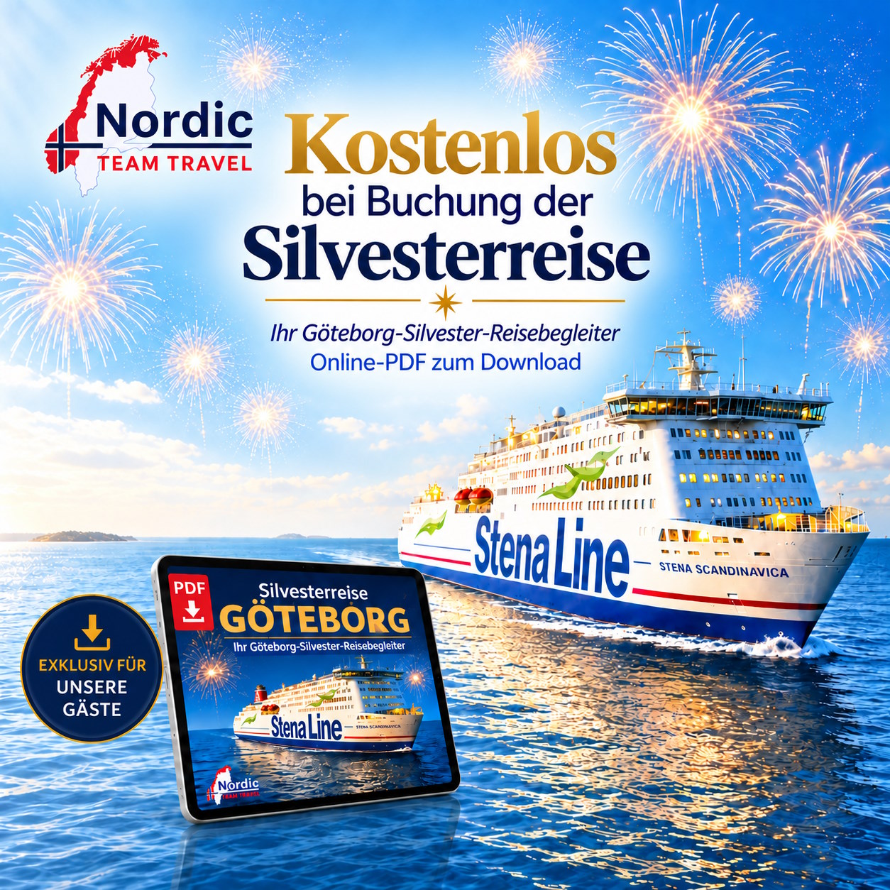 Stena Silvesterreise Teaser Mini Kreuzfahrten: Stena Silvesterreise Teaser