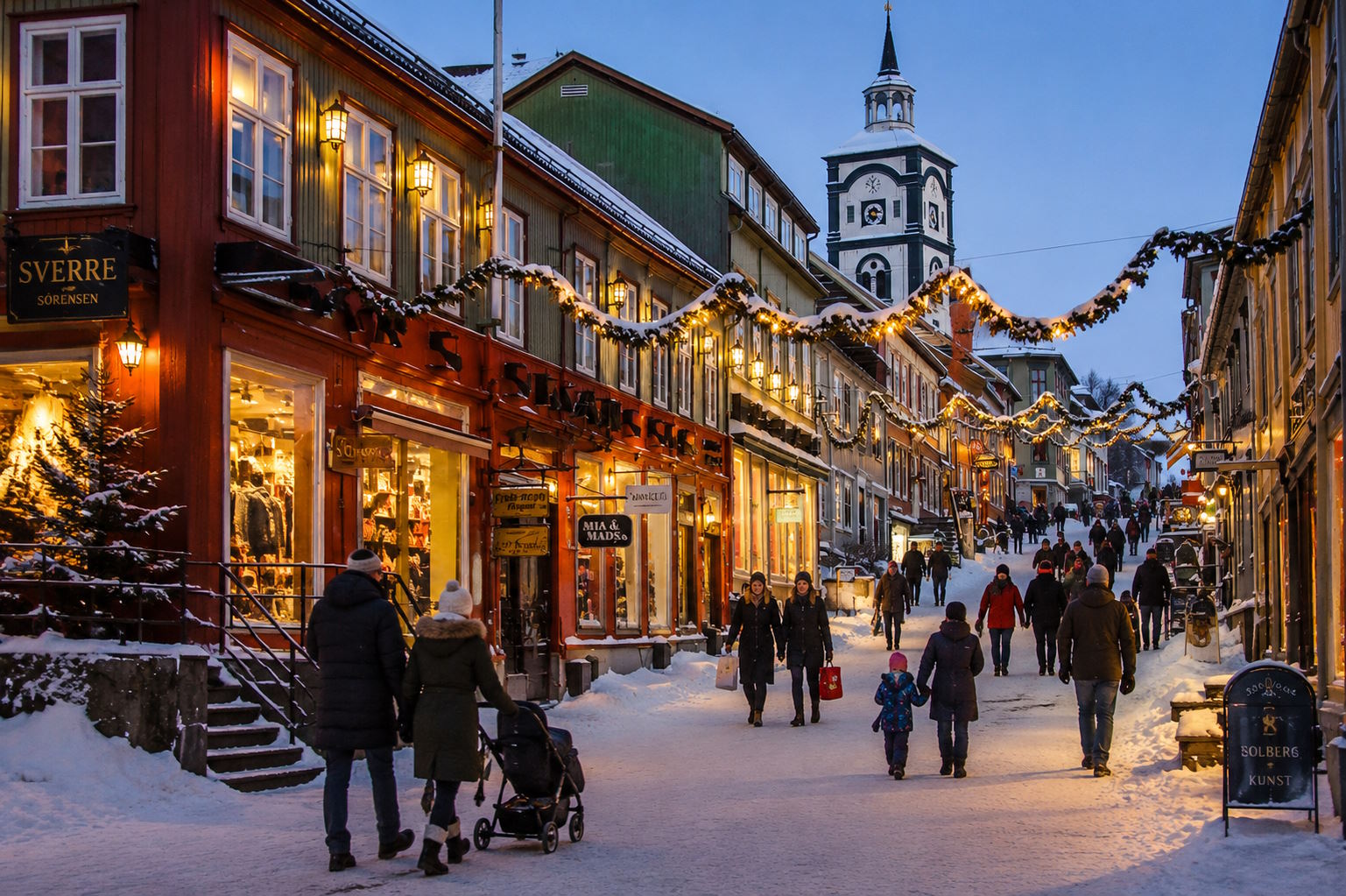 Hurtigruten: Trondheim Weihnachten