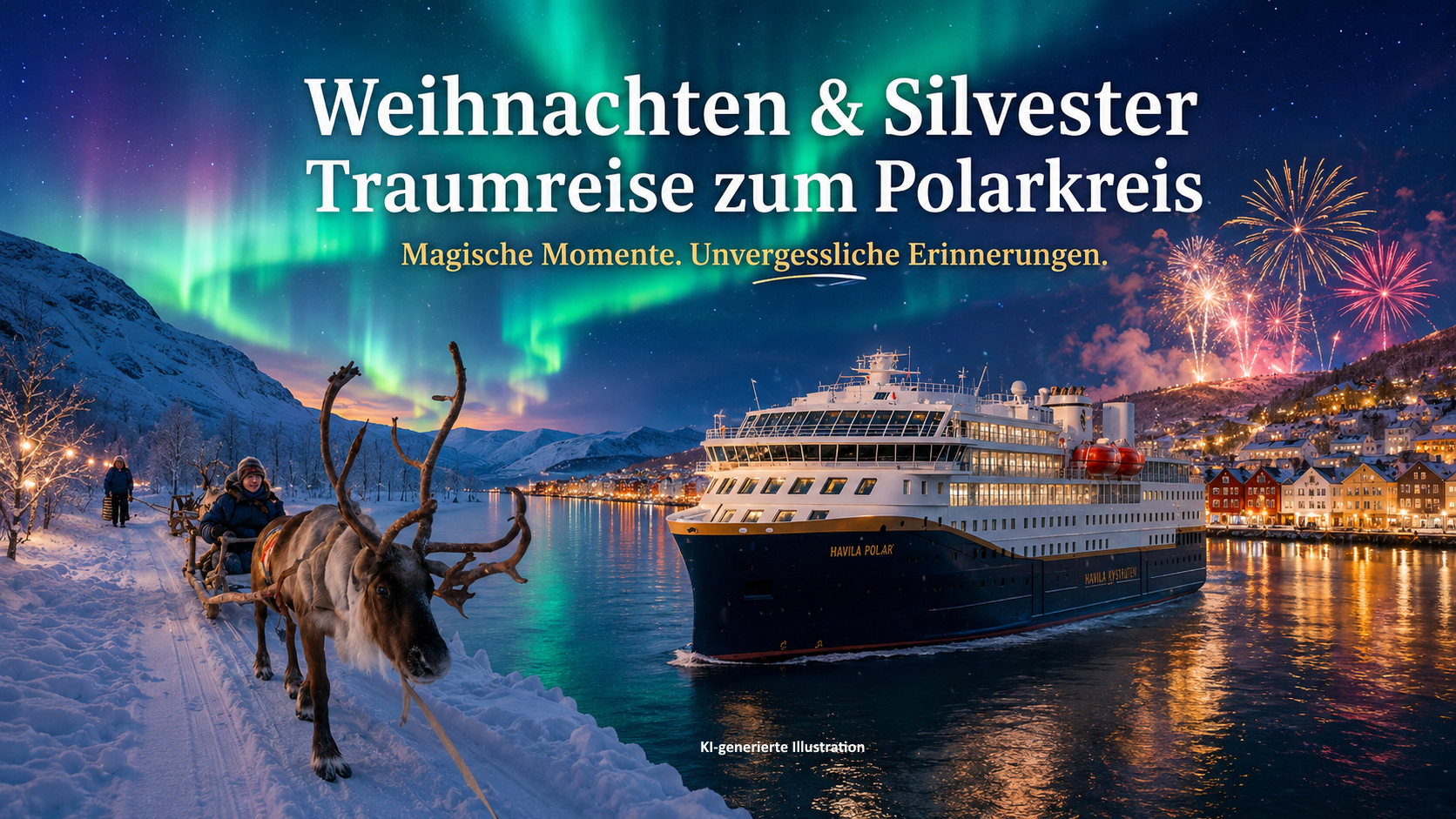Weihnachten & Silvester: Xmasreisehavilamit rentier