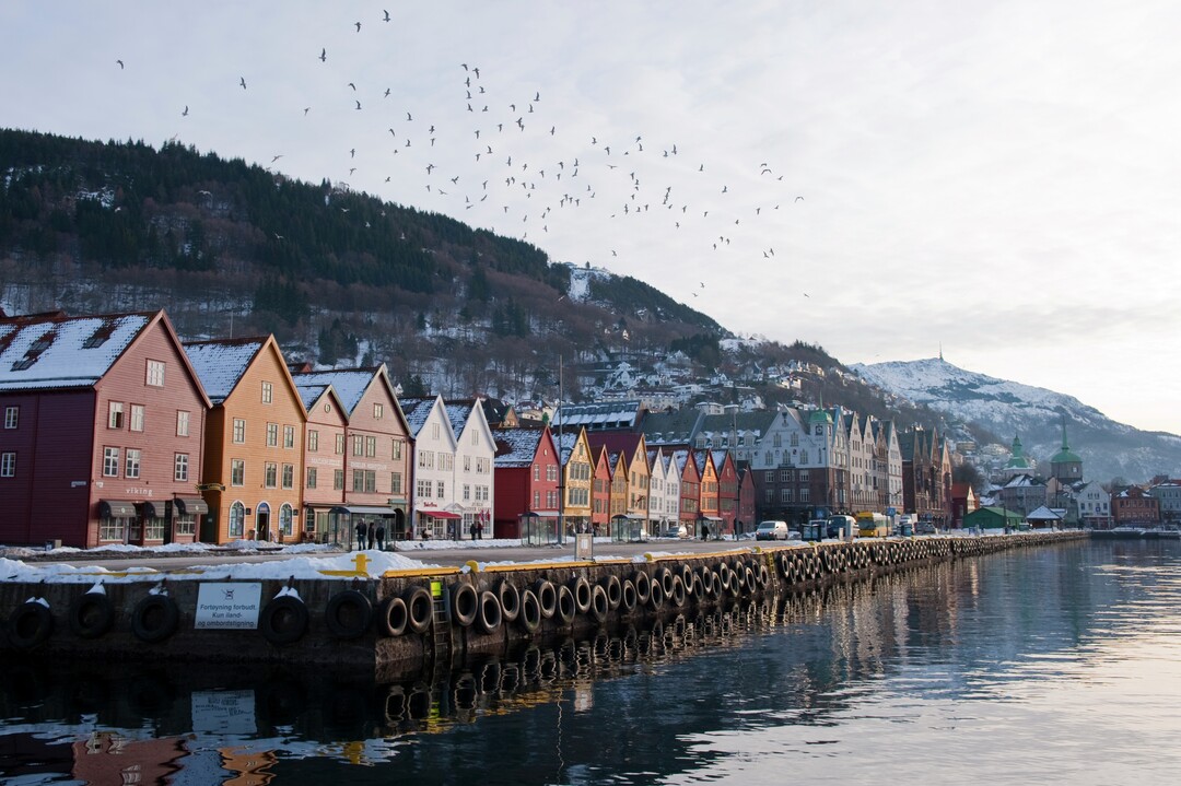 Hurtigruten: bryggen klaus peter kappest hurtigruten