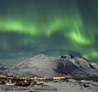 Polarlicht in Tromsø