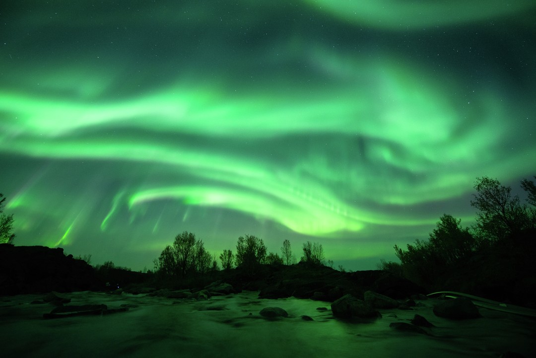 Weihnachten & Silvester: nordlichter winter stian klo hurtigruten