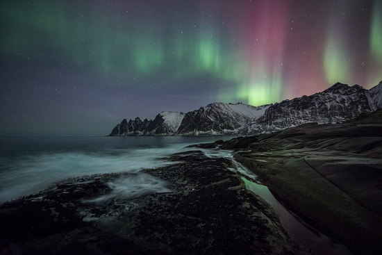 Weihnachten & Silvester: northern lights Norway Stian Klo hurtigruten