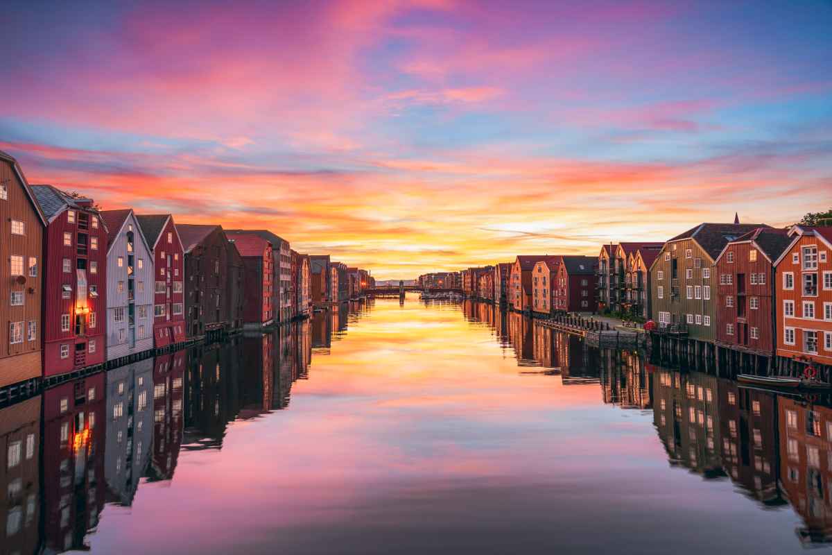 Havila: places visit norway trondheim